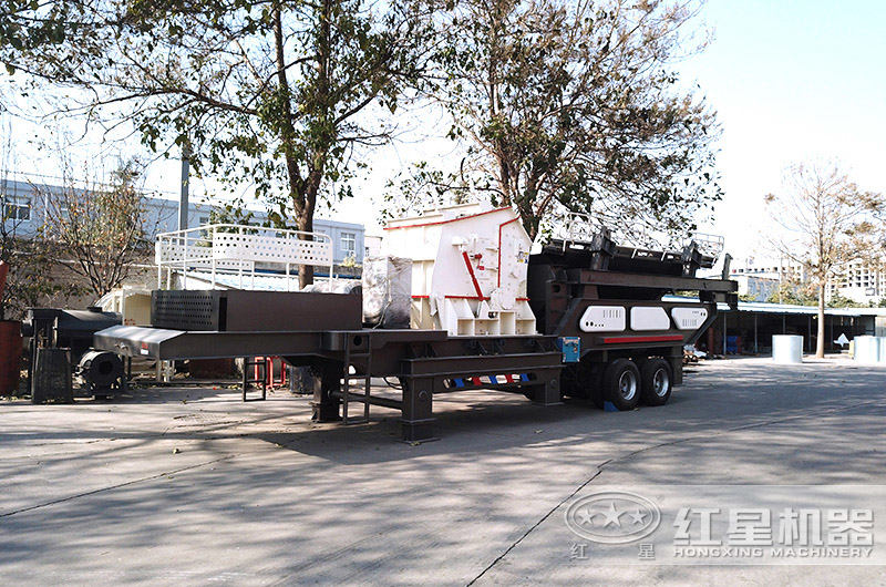 移動反擊破粒型好，可做中細碎處理