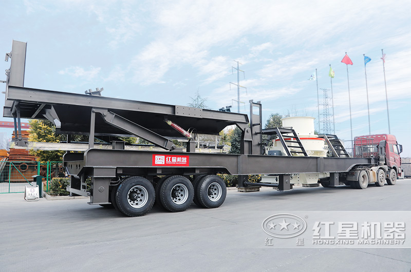 輪胎移動式制砂機